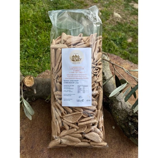 Pasta artigianale integrale di farro - cavatelli 8kg (16 confezioni)